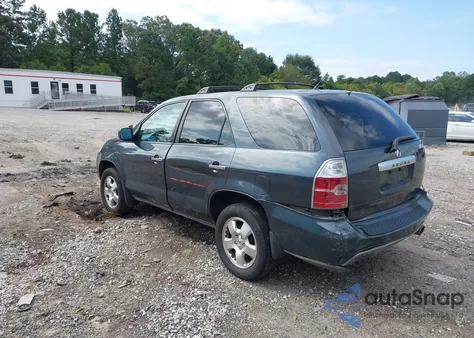 2004 Acura Mdx from USA, damaged, VIN 2HNYD18244H529546